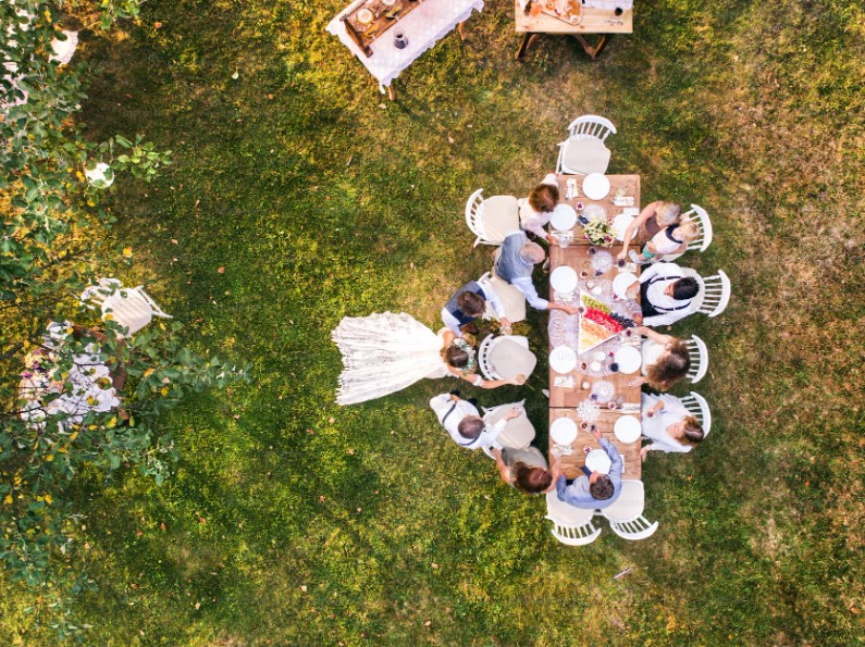 Casamento aéreo